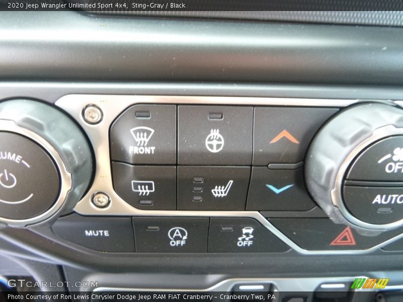 Sting-Gray / Black 2020 Jeep Wrangler Unlimited Sport 4x4