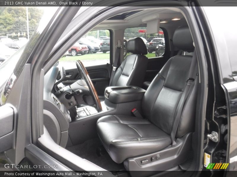 Onyx Black / Ebony 2013 GMC Yukon Denali AWD