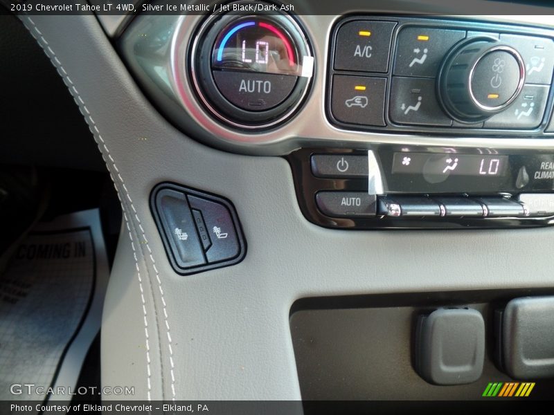 Silver Ice Metallic / Jet Black/Dark Ash 2019 Chevrolet Tahoe LT 4WD