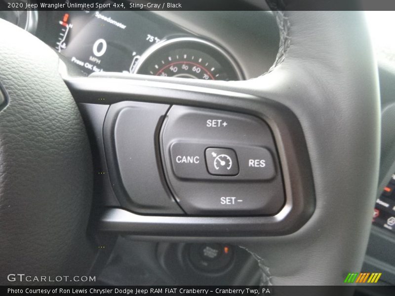 Sting-Gray / Black 2020 Jeep Wrangler Unlimited Sport 4x4