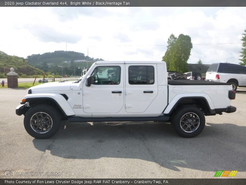 Bright White / Black/Heritage Tan 2020 Jeep Gladiator Overland 4x4