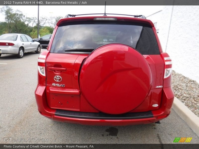 Barcelona Red Metallic / Ash 2012 Toyota RAV4 I4 4WD