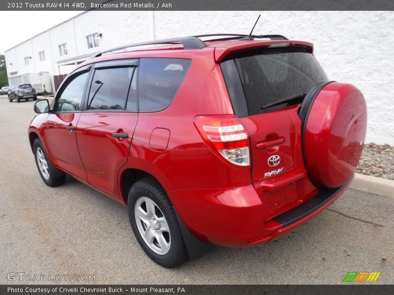 Barcelona Red Metallic / Ash 2012 Toyota RAV4 I4 4WD