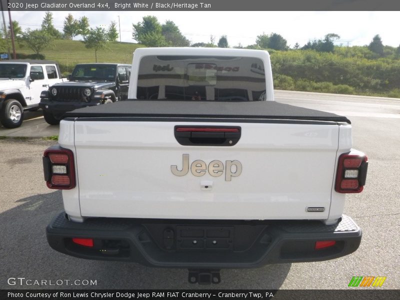 Bright White / Black/Heritage Tan 2020 Jeep Gladiator Overland 4x4