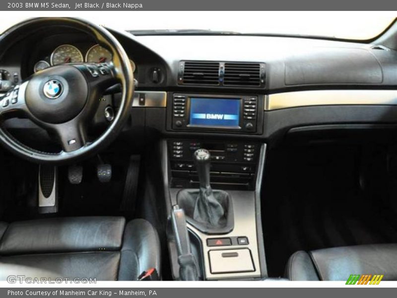 Jet Black / Black Nappa 2003 BMW M5 Sedan