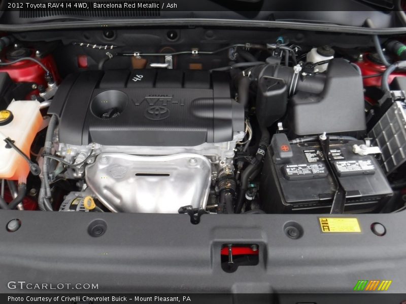 Barcelona Red Metallic / Ash 2012 Toyota RAV4 I4 4WD