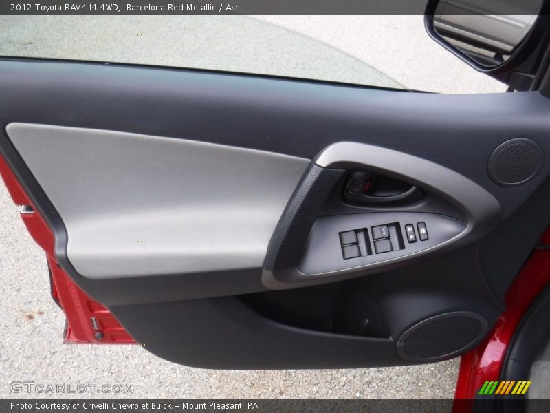 Barcelona Red Metallic / Ash 2012 Toyota RAV4 I4 4WD