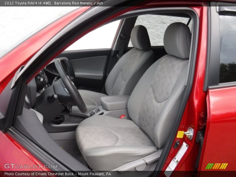Barcelona Red Metallic / Ash 2012 Toyota RAV4 I4 4WD