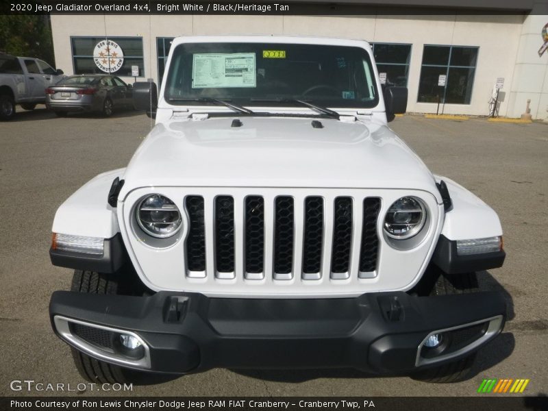 Bright White / Black/Heritage Tan 2020 Jeep Gladiator Overland 4x4