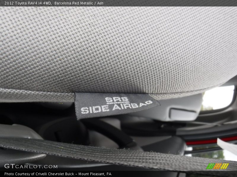 Barcelona Red Metallic / Ash 2012 Toyota RAV4 I4 4WD