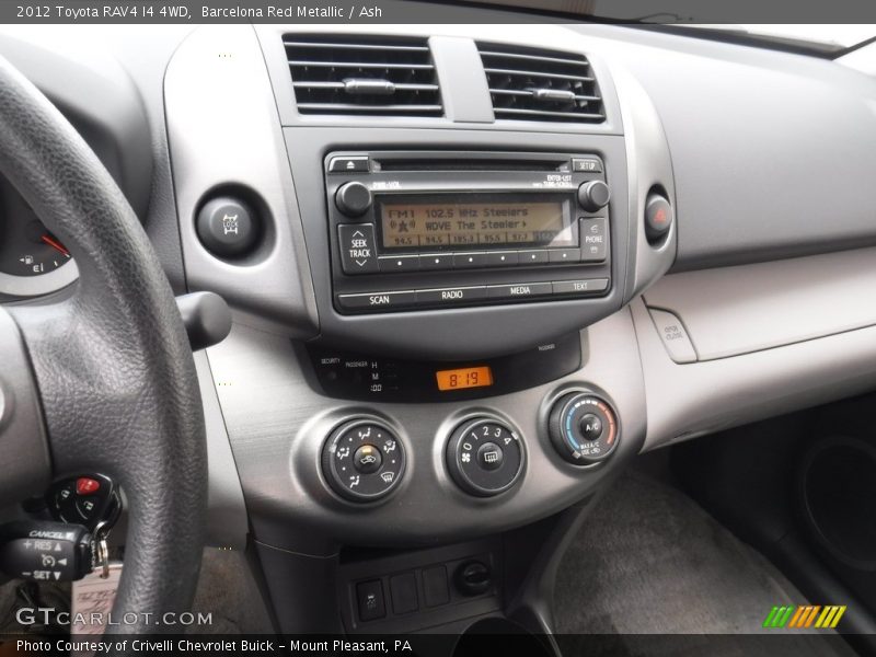 Barcelona Red Metallic / Ash 2012 Toyota RAV4 I4 4WD