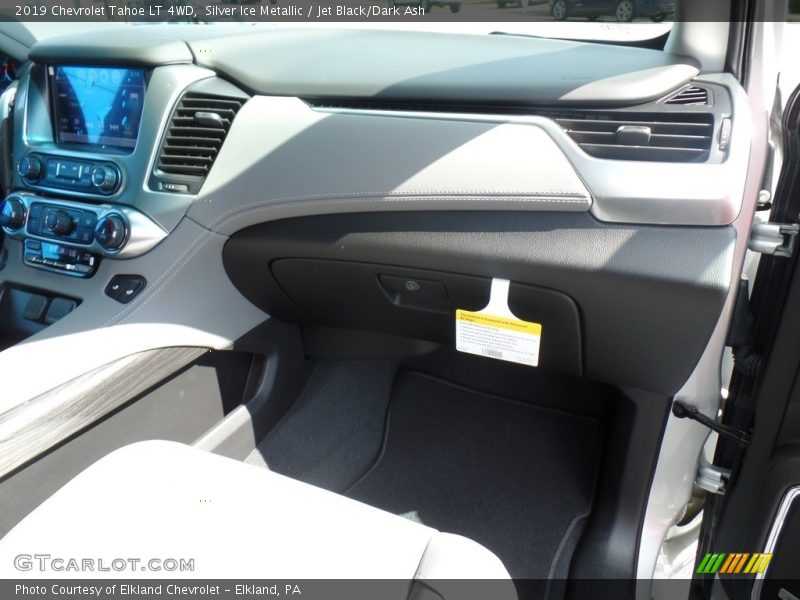 Silver Ice Metallic / Jet Black/Dark Ash 2019 Chevrolet Tahoe LT 4WD