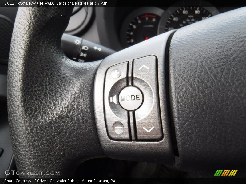 Barcelona Red Metallic / Ash 2012 Toyota RAV4 I4 4WD