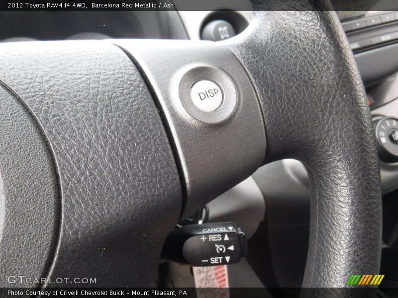 Barcelona Red Metallic / Ash 2012 Toyota RAV4 I4 4WD