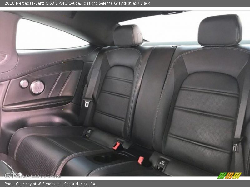 designo Selenite Grey (Matte) / Black 2018 Mercedes-Benz C 63 S AMG Coupe
