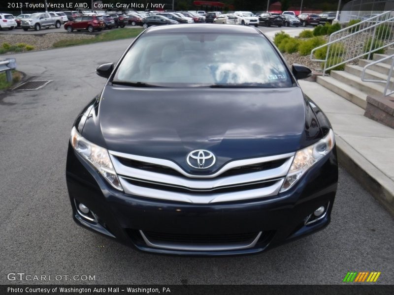 Cosmic Gray Mica / Ivory 2013 Toyota Venza LE AWD