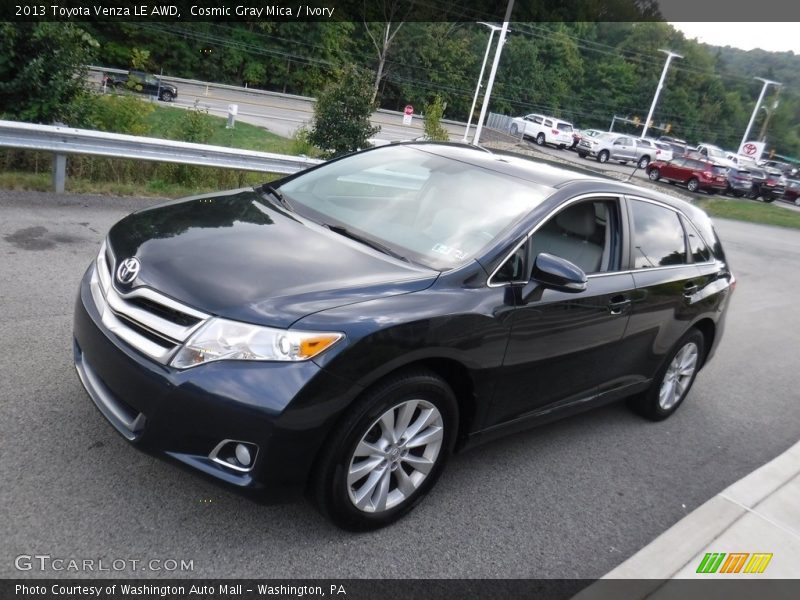 Cosmic Gray Mica / Ivory 2013 Toyota Venza LE AWD