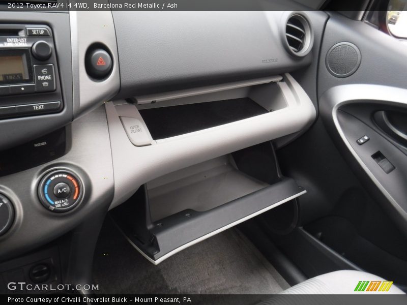 Barcelona Red Metallic / Ash 2012 Toyota RAV4 I4 4WD