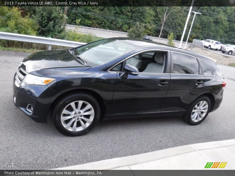 Cosmic Gray Mica / Ivory 2013 Toyota Venza LE AWD