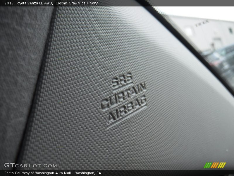 Cosmic Gray Mica / Ivory 2013 Toyota Venza LE AWD