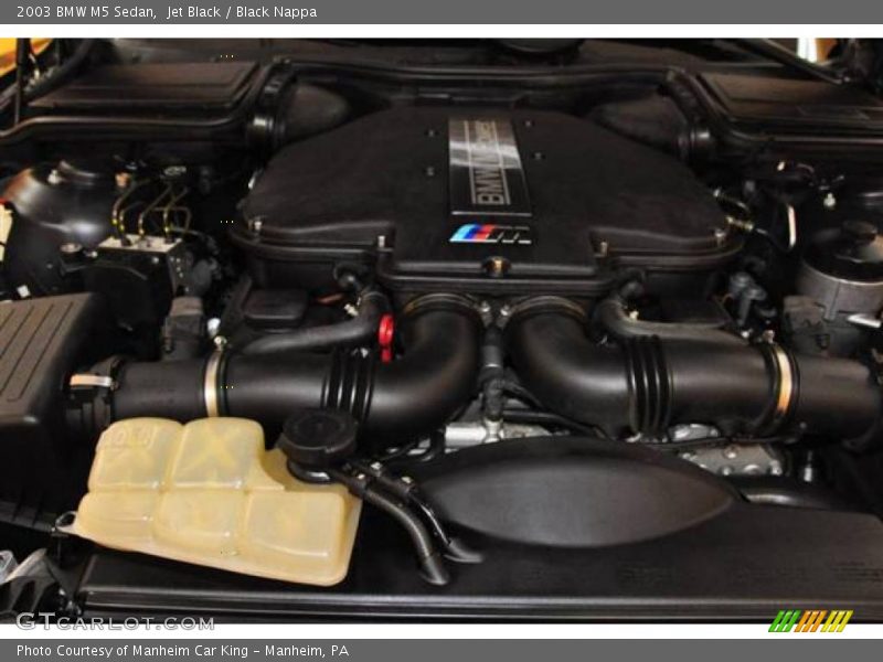 Jet Black / Black Nappa 2003 BMW M5 Sedan