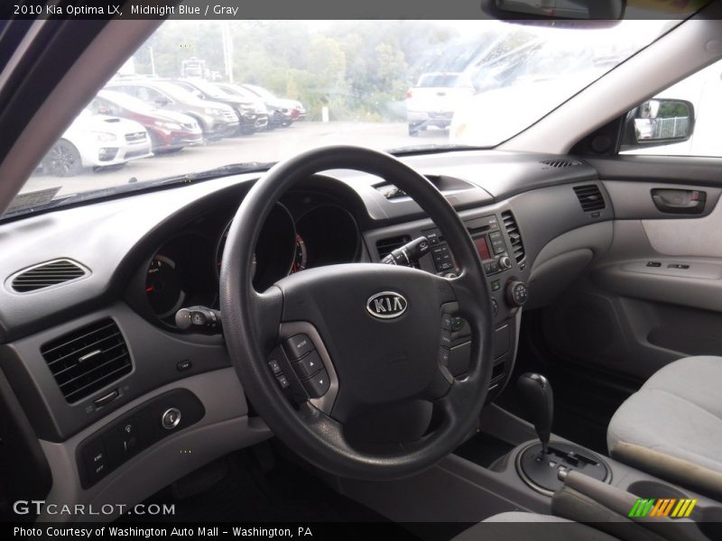 Midnight Blue / Gray 2010 Kia Optima LX