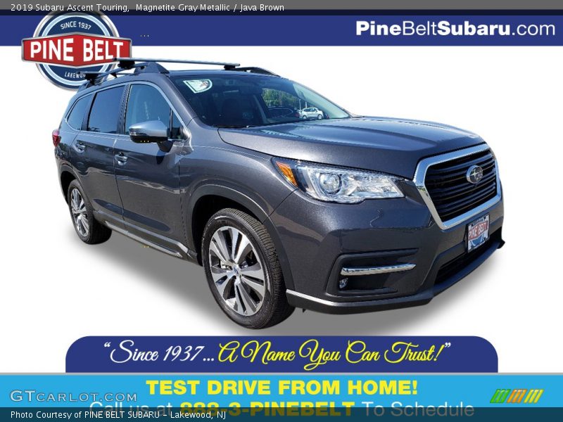Magnetite Gray Metallic / Java Brown 2019 Subaru Ascent Touring