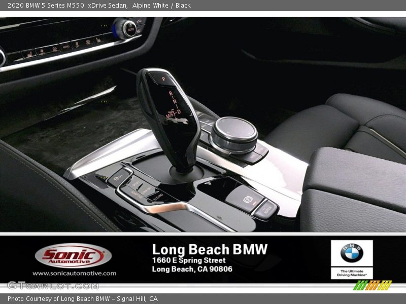 Alpine White / Black 2020 BMW 5 Series M550i xDrive Sedan