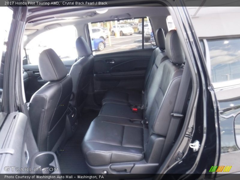 Crystal Black Pearl / Black 2017 Honda Pilot Touring AWD