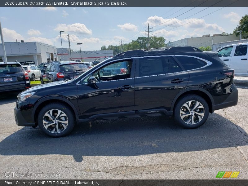 Crystal Black Silica / Slate Black 2020 Subaru Outback 2.5i Limited
