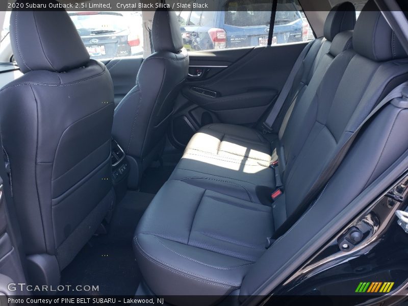 Rear Seat of 2020 Outback 2.5i Limited