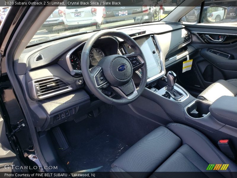  2020 Outback 2.5i Limited Slate Black Interior