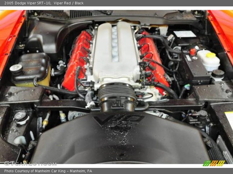 Viper Red / Black 2005 Dodge Viper SRT-10