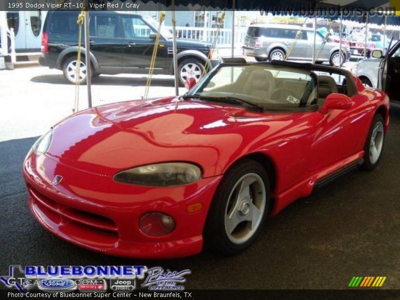 Viper Red / Gray 1995 Dodge Viper RT-10