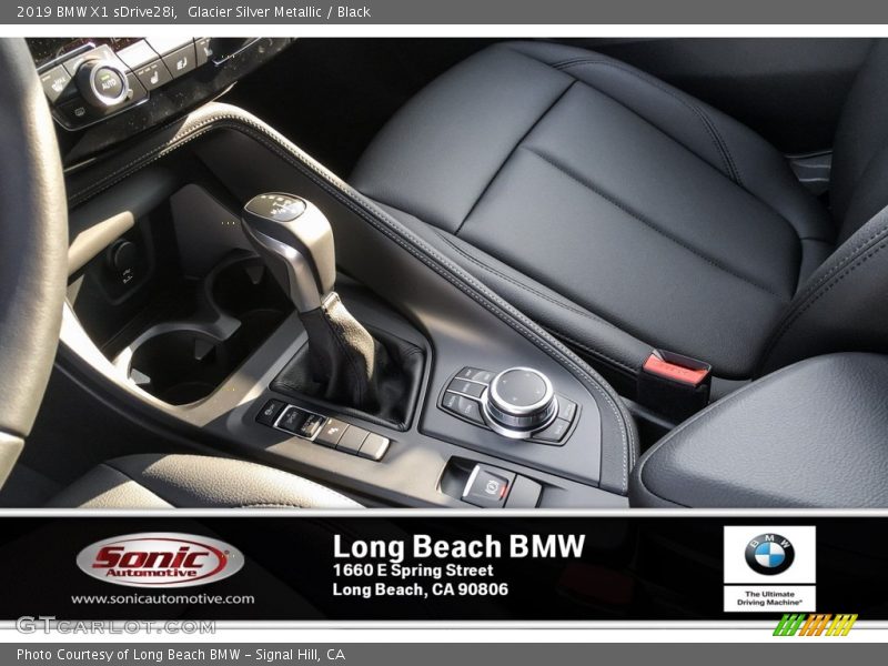 Glacier Silver Metallic / Black 2019 BMW X1 sDrive28i