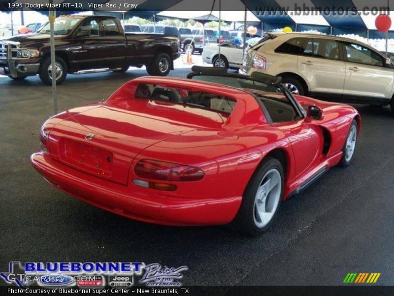 Viper Red / Gray 1995 Dodge Viper RT-10