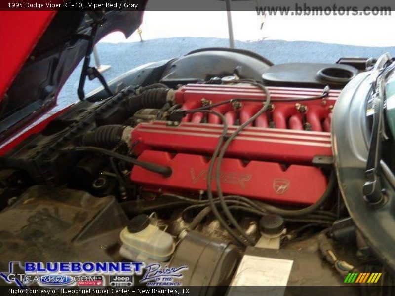 Viper Red / Gray 1995 Dodge Viper RT-10