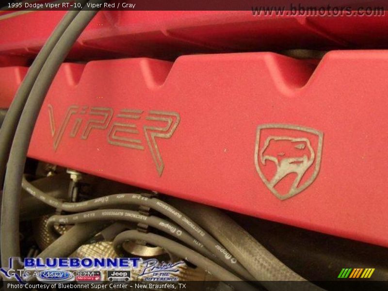 Viper Red / Gray 1995 Dodge Viper RT-10