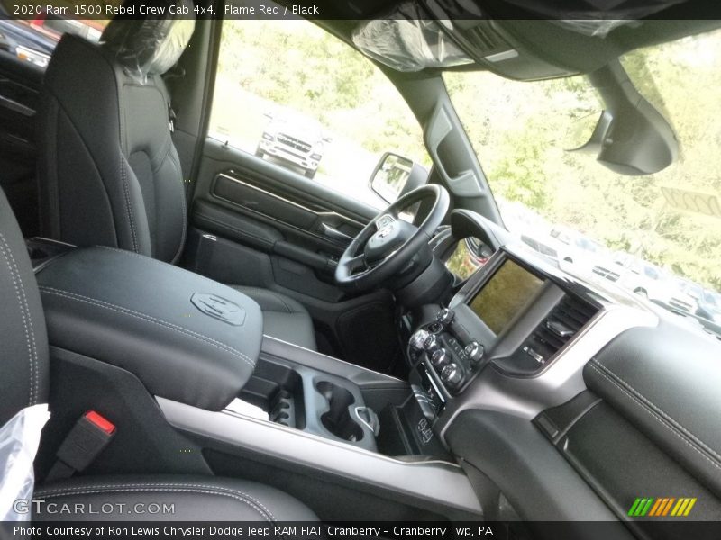 Front Seat of 2020 1500 Rebel Crew Cab 4x4