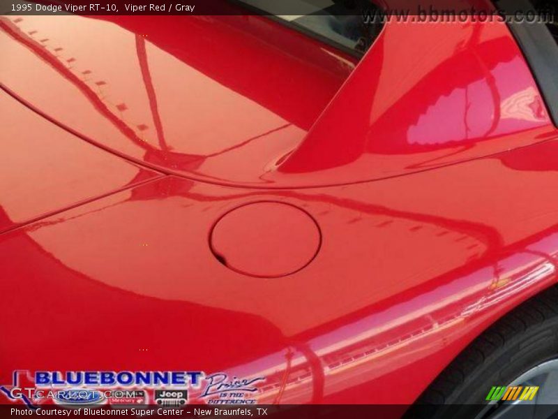 Viper Red / Gray 1995 Dodge Viper RT-10