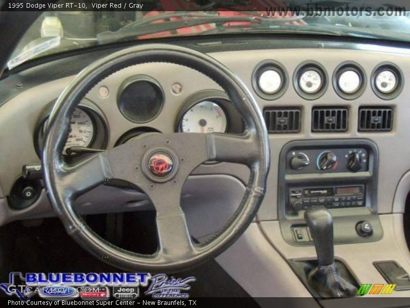 Viper Red / Gray 1995 Dodge Viper RT-10