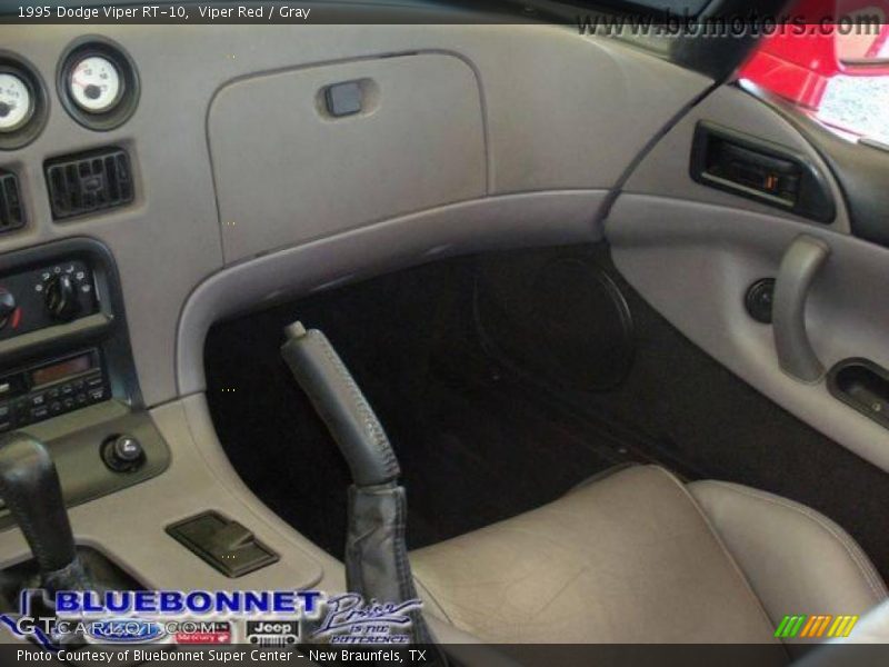 Viper Red / Gray 1995 Dodge Viper RT-10