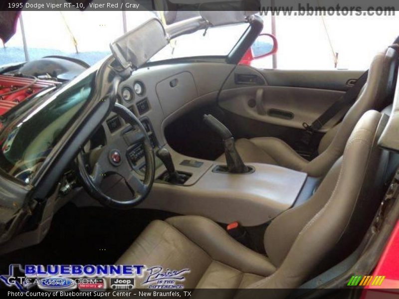 Viper Red / Gray 1995 Dodge Viper RT-10