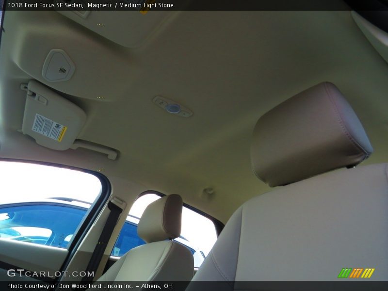 Magnetic / Medium Light Stone 2018 Ford Focus SE Sedan