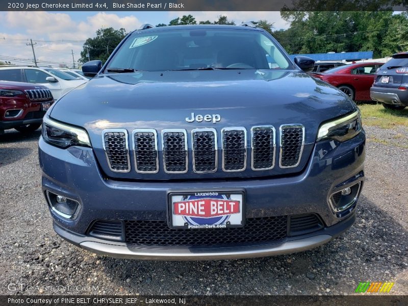 Blue Shade Pearl / Black 2020 Jeep Cherokee Limited 4x4