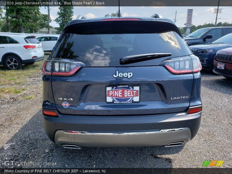 Blue Shade Pearl / Black 2020 Jeep Cherokee Limited 4x4