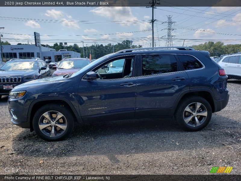 Blue Shade Pearl / Black 2020 Jeep Cherokee Limited 4x4
