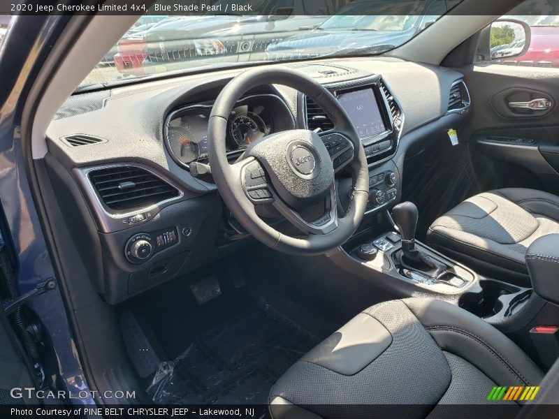 Blue Shade Pearl / Black 2020 Jeep Cherokee Limited 4x4