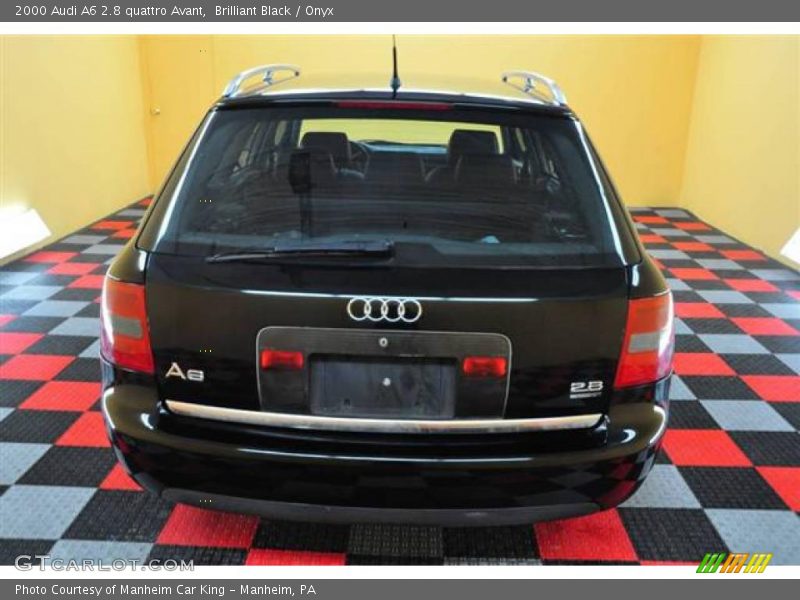 Brilliant Black / Onyx 2000 Audi A6 2.8 quattro Avant