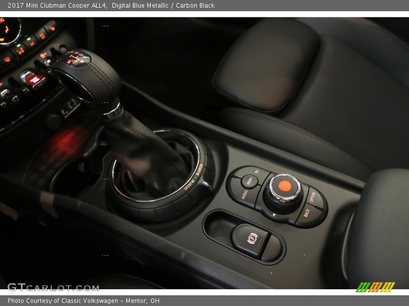 Digital Blue Metallic / Carbon Black 2017 Mini Clubman Cooper ALL4